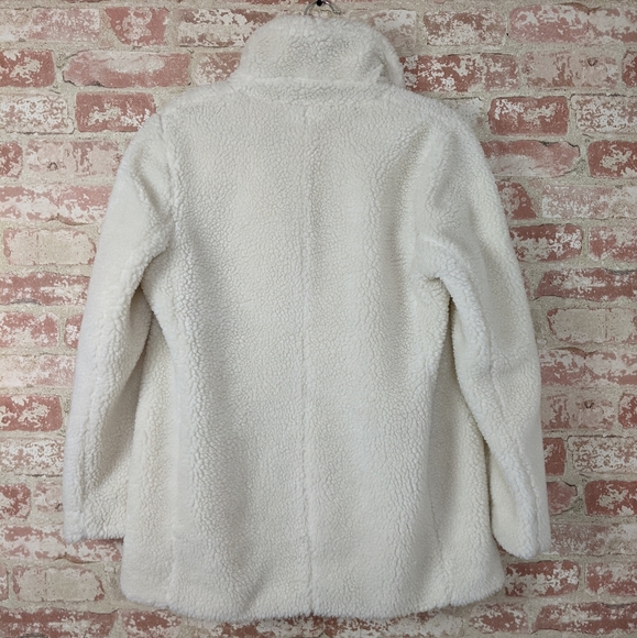 J. Crew Factory Fleece Teddy Shawl Collar Coat - Picture 7 of 11
